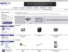 Tablet Screenshot of nove.fr
